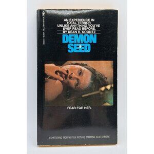 Demon Seed Dean R. Koontz 1977 2nd Printing Horror Bantam Books